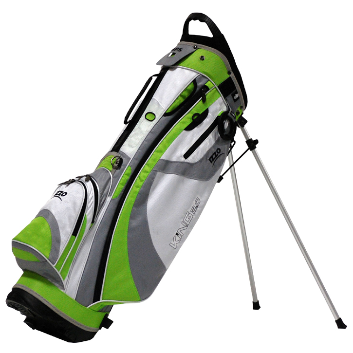 Product Display Izzo 2013 King Stand Bag - Lime/White/Green at